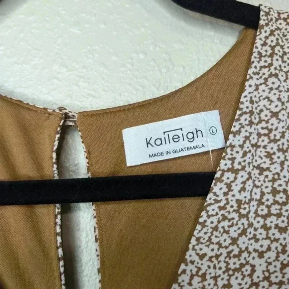 Kaileigh Cream Midi Dress - Picture 2 of 9